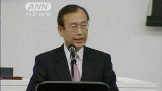 「核なき世界」を訴え　広島・長崎両市長が演説（10/05/08）