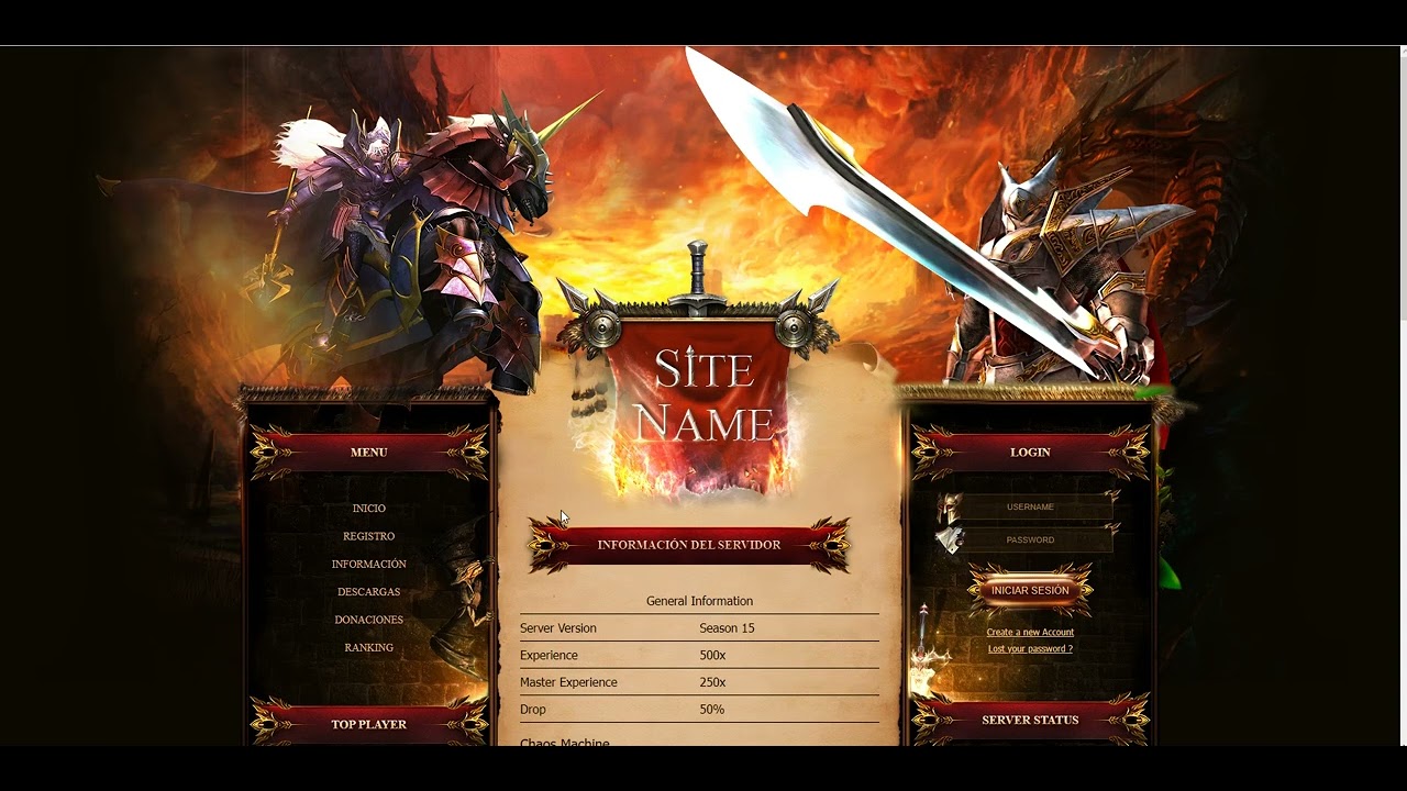 MUWEB.PRO Template Webengine Classic Old School