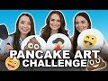 Pancake art challenge with rosanna pansino  merrell twins