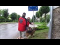 Funny border crossing valka latvia  valga estonia