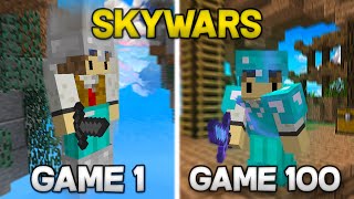 I Played 100 Games of SkyWars... Here's What I Learned