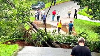 North Georgia Road Swallowed Whole: The Search for a Fix After Storms