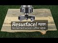 DIY Project: Surfacing Reclaimed Live Edge Coffee Table | ToolsToday DIY Project: Surfacing Reclaimed Live Edge Coffee Table | ToolsToday