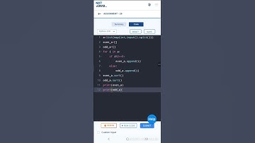 Even and Odd Numbers using python Nxtwave CCBP #coding #python #nxtwaveccbp4 #correctcoding #netcode
