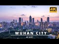 Wuhan city 4k by drone  china city drone view  wuhan4k china4k wuhanchina wuhanskyline