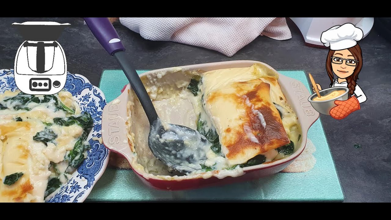 Mes lasagnes chèvre épinards