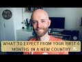 WHAT TO EXPECT FROM YOUR FIRST 6 MONTHS IN A NEW COUNTRY 🌍 - 10 THINGS