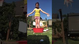 Swimming Pool With My Dog Princess