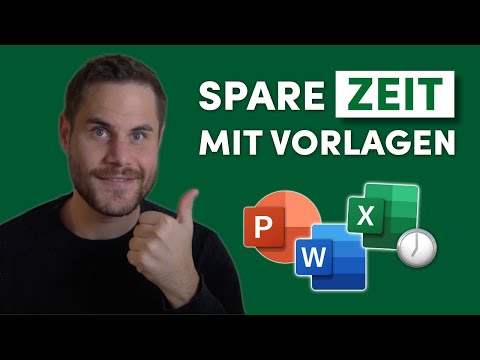 Video: Wie erstelle ich eine Formelvorlage in Excel?