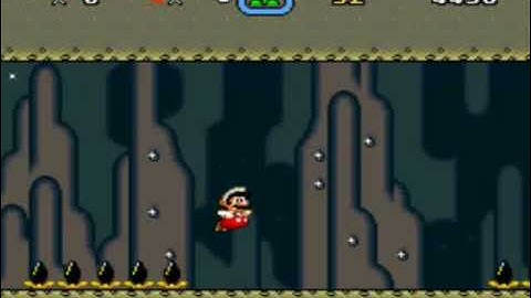 Super Mario World Custom Level: Cave Race