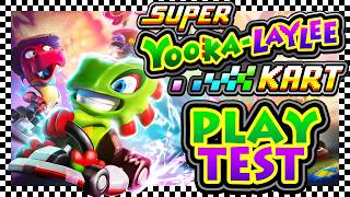 SUPER YOOKA-LAYLEE KART 🏁 Time Trial Playtest!
