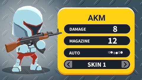 Johnny Trigger AKM Automatic Gun Gameplay v1.11.1