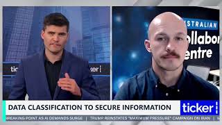 Ticker TV - The Australian Cyber Collaboration Centre discusses the Data Classification Framework