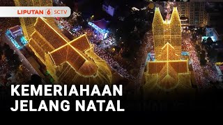 Santa Claus Konvoi Sambil Bagikan Mainan ke Anak-anak | Liputan 6