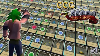 Runescape but I unlock everything by buying booster packs