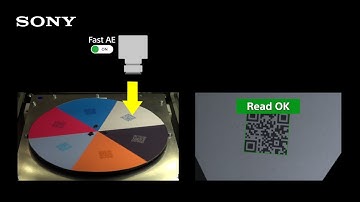 Fast Auto Exposure Demo: Moving QR Codes Capture with the IMX900 | Sony Official