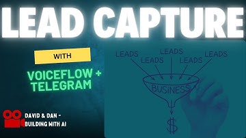 AI Agent That Captures & Nurture Leads on Telegram | Built with Voiceflow + Airtable