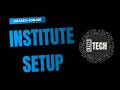 Institute Setup on MSTAR E-Punjab School