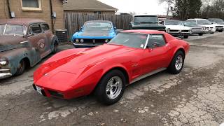 1976 Corvette T Tops Maple Motors