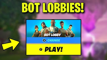 How to GET BOT LOBBIES in FORTNITE CHAPTER 1 SEASON 6 OG! (Easy Tutorial for Bot Lobby Method)