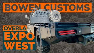 Bowen Customs USA made Overland Flatbed  Overland Expo West