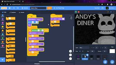 How To Make A FNaF Game On Scratch: #2