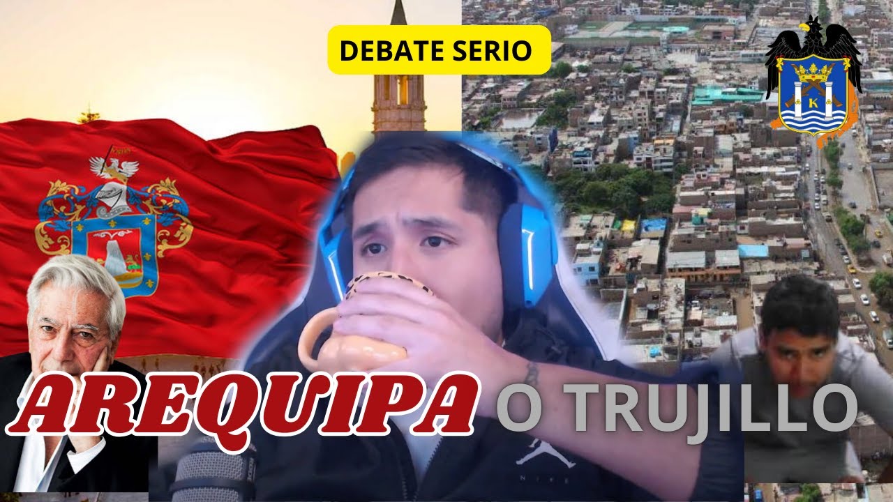 FANO Y EL OGRO👹👹  DEBATEN AREQUIPA O trujillo QUE CUIDAD ES MAS IMPORTANTE