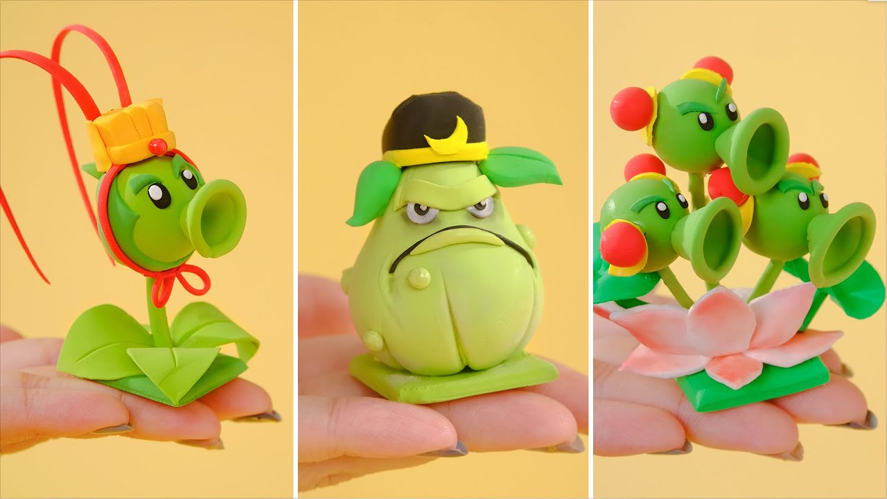 Hero Plants version china Monkey King Peashooter , Pig Squash , Nezha