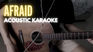 DAY6 - Afraid (acoustic instrumental for karaoke) with CHORDS (use capo at 2nd fret)