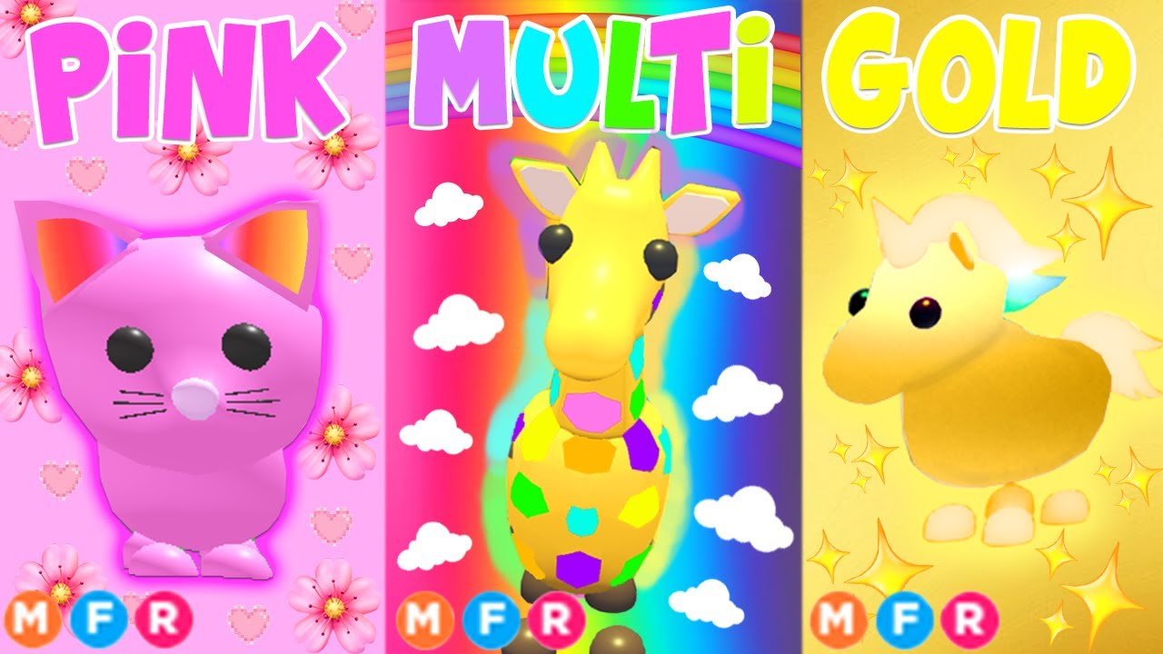 Adopt Me Pets Mega Neon Unicorn