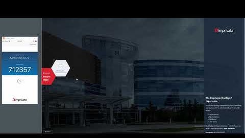 Imprivata Citrix Remote Desktop Automation Protected with a Second Factor.