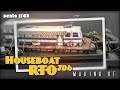 Houseboat RTO 706 Making of (scale 1/43)