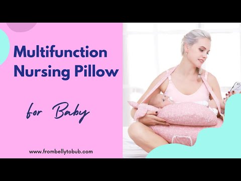 Multifunction Nursing Pillow Baby Breastfeeding Pillow Adjustable Pregnant Woman Waist Cushion