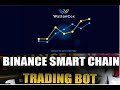 WaltonCox 24/7 BSC Trading Bot showing real time results.