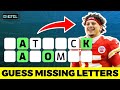  hard level can you guess the nfl player by missing letters  enefel quiz