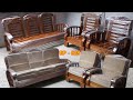 Teak wood sofa set  wooden sofa set  ep528  sri maari furnitures  furniture  maari furniture