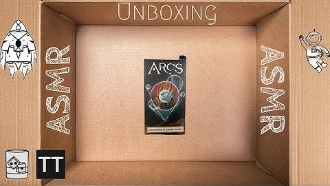 Arcs Leaders and Lore Expansion - Satisfying ASMR Board Game Unboxing #Unboxing #boardgameunboxing