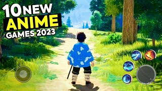 Top 10 Best New ANIME Games for Android & iOS (2023)