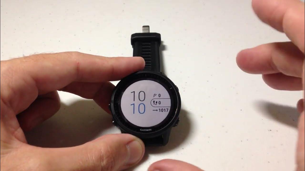 Garmin Forerunner 955 Disable Touchscreen YouTube