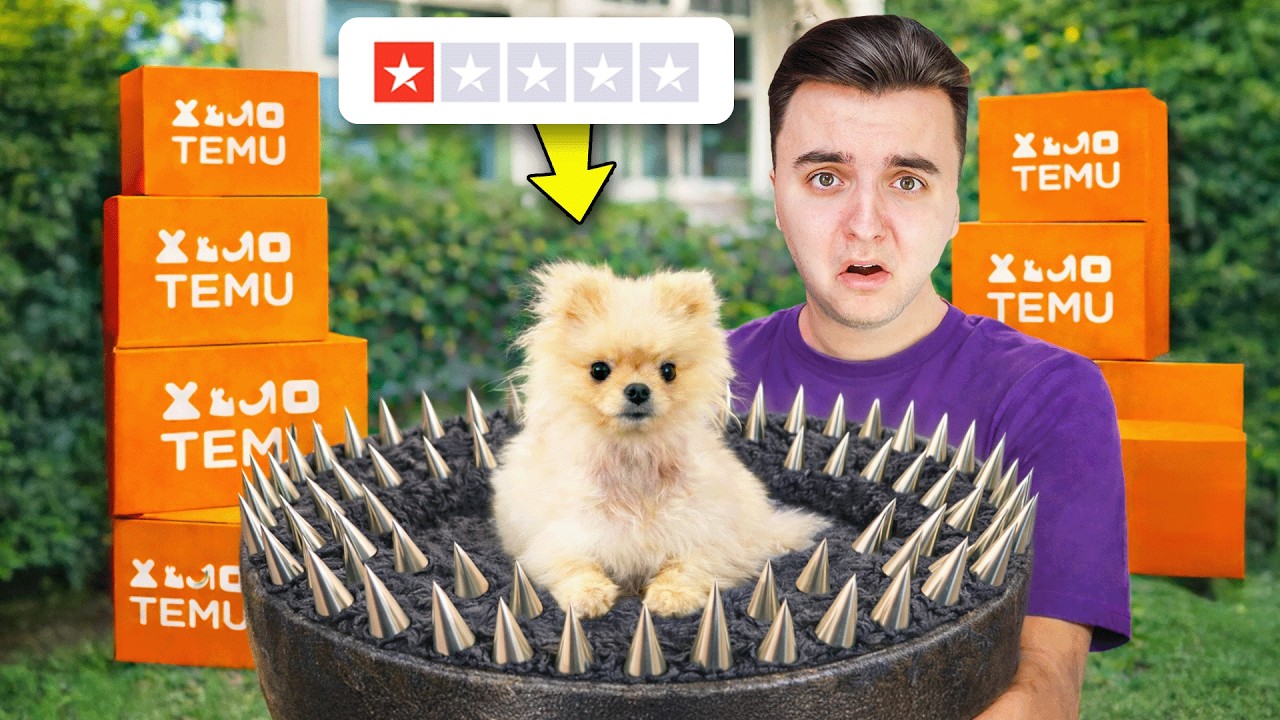 Я купил ХУДШИЕ Вещи для нашего Щенка на Temu!