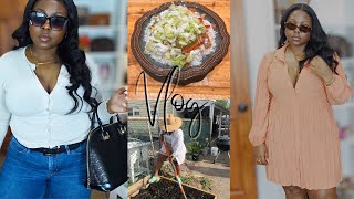 Backyard Kitchen Garden | Affordable Summer Dress | Easy Mediterranean bowl | Weekly Vlog