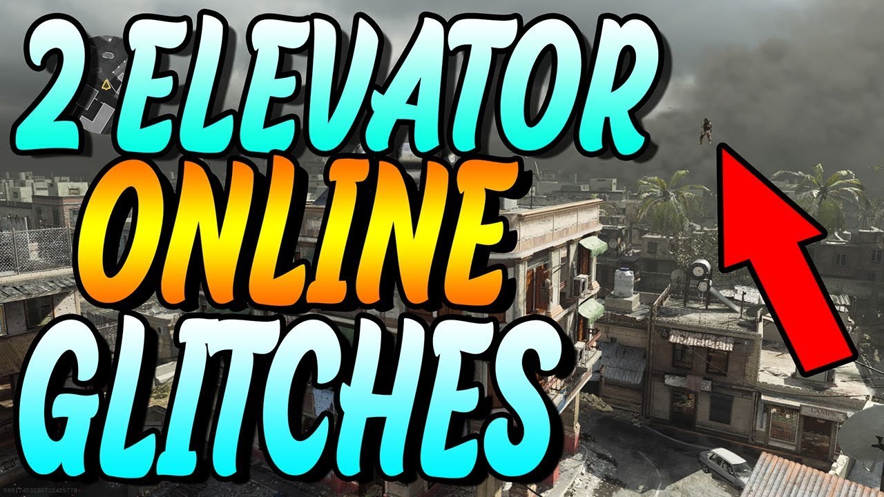 COD MW *CRASH* 2 SOLO WORKING ONLINE ELEVATOR GLITCHES TOP OF MAP (AFTER 1.10)