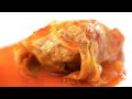 Domowe gołąbki w sosie pomidorowym (spring rolls in tomatensaus)