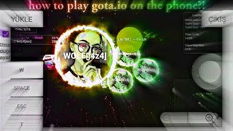 How to play Gota.io,Alis.io and Agar.io Mobile ( ANDROID ) !