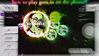How to play Gota.io,Alis.io and Agar.io Mobile ( ANDROID ) ! screenshot 2