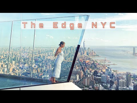 ნიუ იორკის ყველაზე მაღალი პანორამა | The edge NYC | გათამაშება | ვლოგი | natia mua