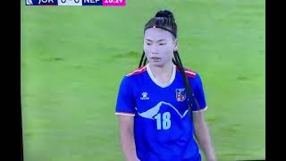 WAFF WOMEN’S CHAMPIONSHIP 2024 FINAL GAME NEPAL V/S JORDAN #gameplay #vairal #football #gaming #game