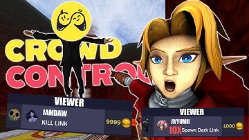 Ocarina of Time but Chat CONTROLS EVERYTHING (Crowd Control Randomizer)