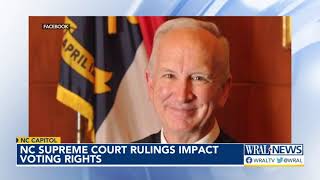 NC Supreme Court rulings impact voting rights