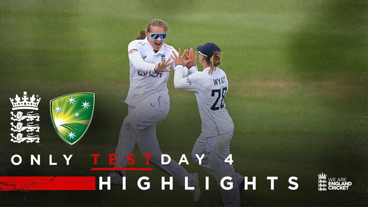 Thrilling Final Day In Store! Highlights - England v Australia Day 4 LV/u003d Insurance Womens Test